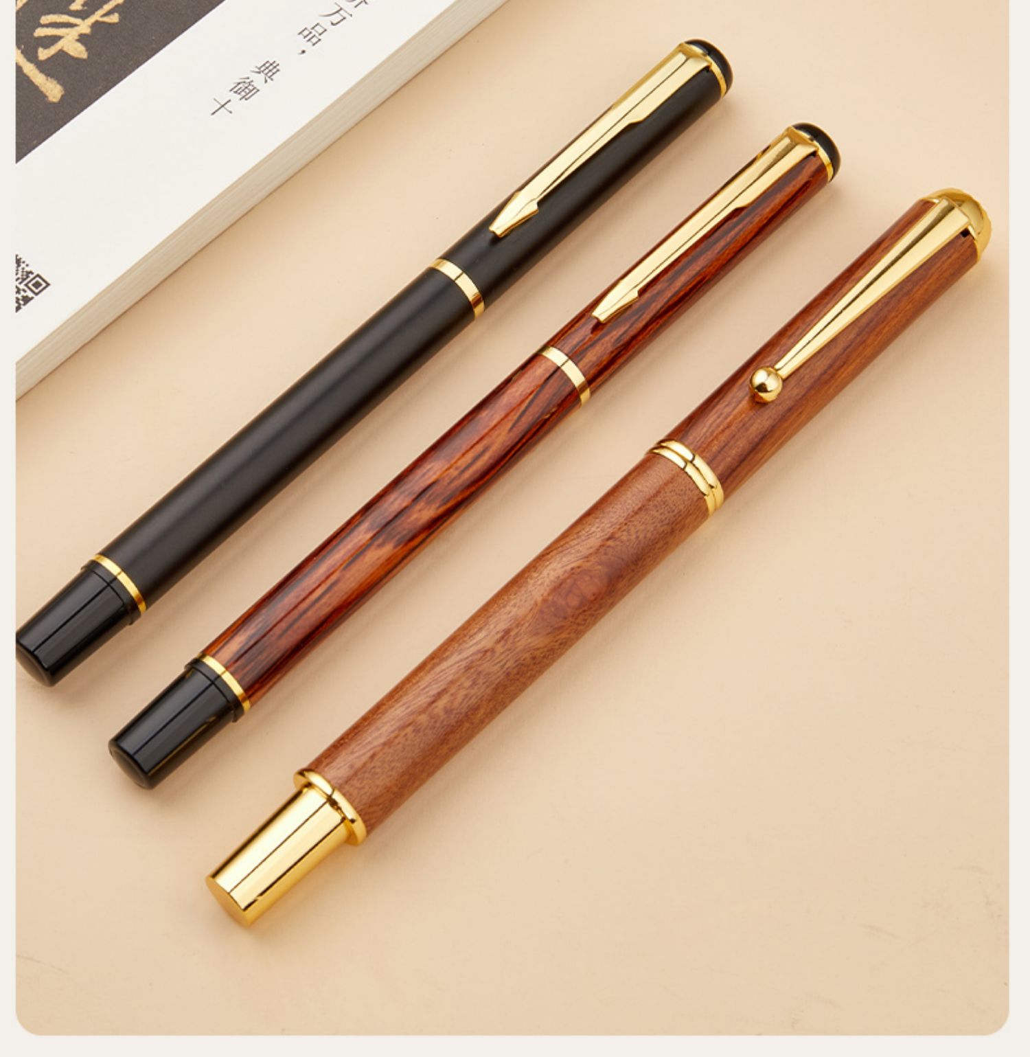 《钢笔式毛笔钢笔软笔狼毫小楷加墨自来水软头笔专业抄经书法笔楷书水