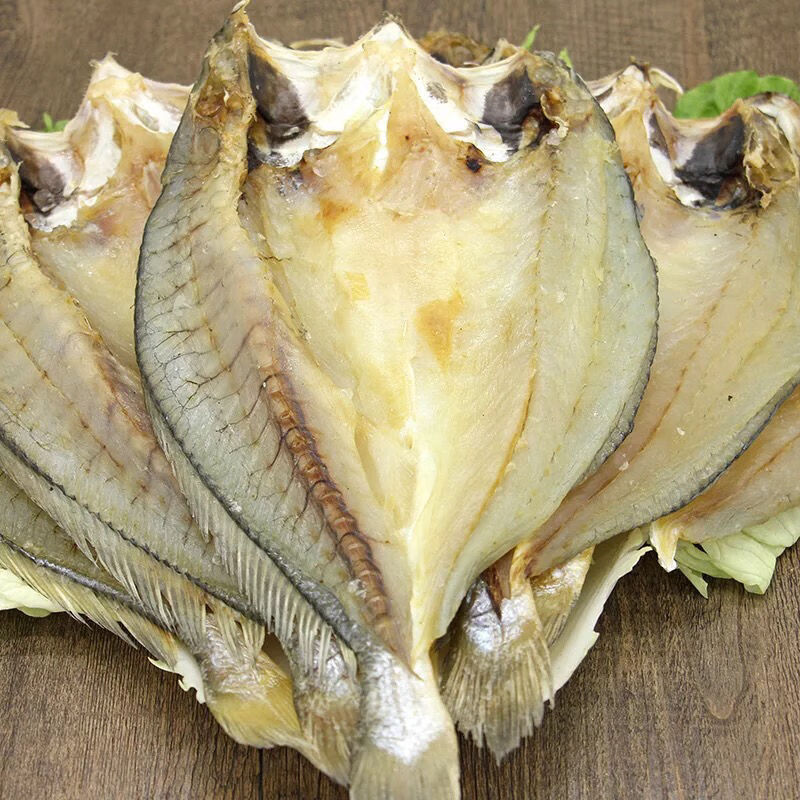 东海黄鱼干自晒咸鱼干海鲜水产干货温州特产500克56条小