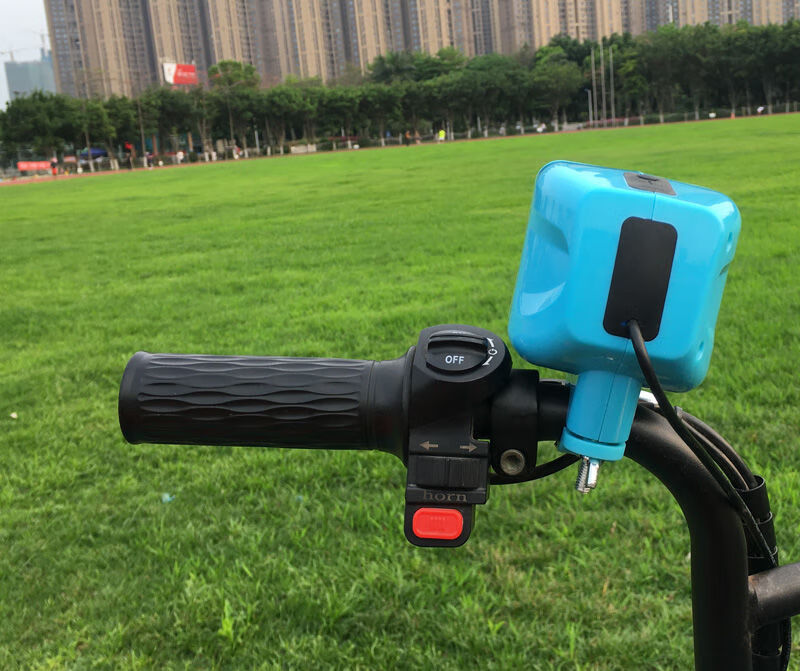 适用于12v摩托车音响蓝牙大音量 电动车电瓶三轮车户外小音箱低音炮