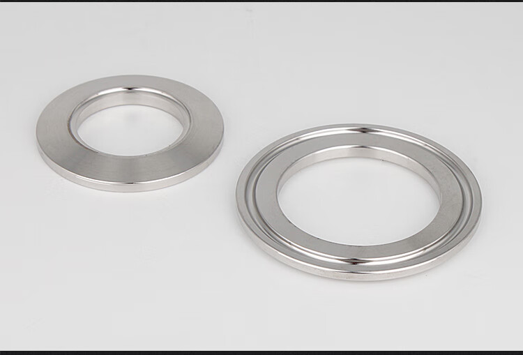 304不锈钢快装卡盘盲板开孔卫生级快速卡扣卡箍法兰快开片管接头斗昂