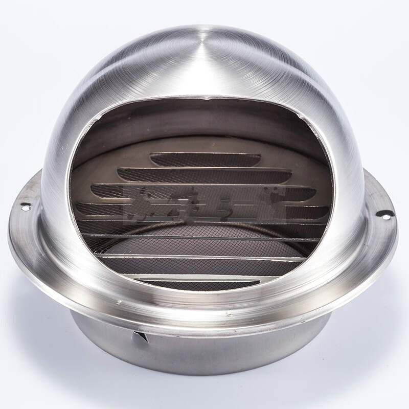 不锈钢油烟机排气口外墙防虫鸟通风口换气扇透气帽防雨罩带过滤网