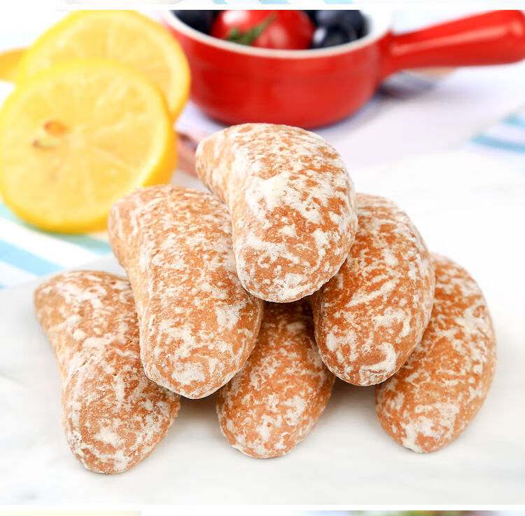 新品俄罗斯进口香蕉味光头饼80后怀旧老味道饼干450克 香蕉味光头饼