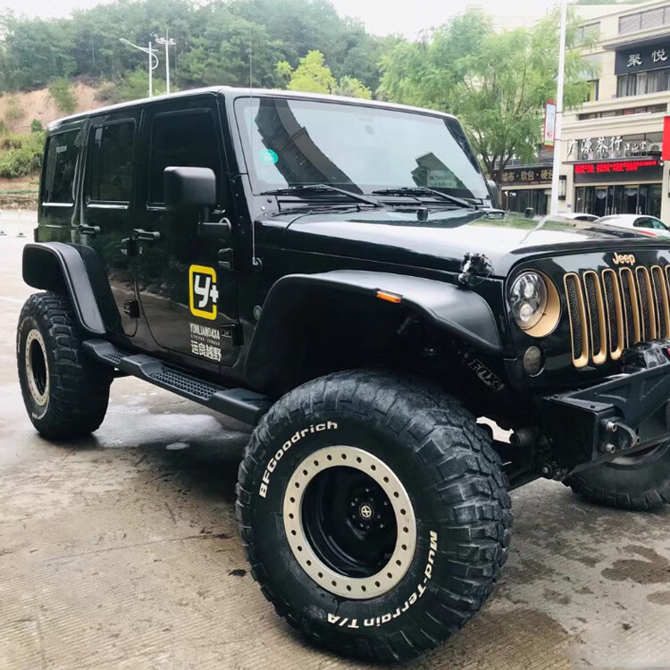 0717年牧马人jk轮眉撒哈拉罗宾汉加宽飞机轮眉改装件0717年牧马人jk