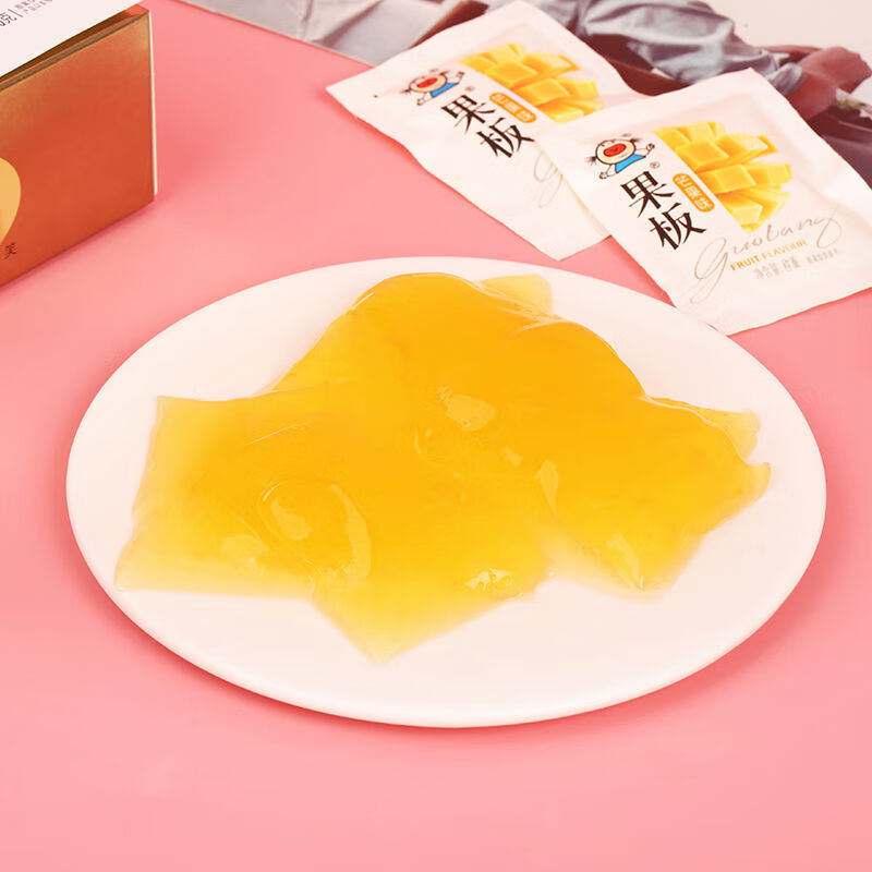 乐逍遥果板果冻d卡零脂肪儿童学生休闲甜品网红零食果冻布丁宓蝶苹果