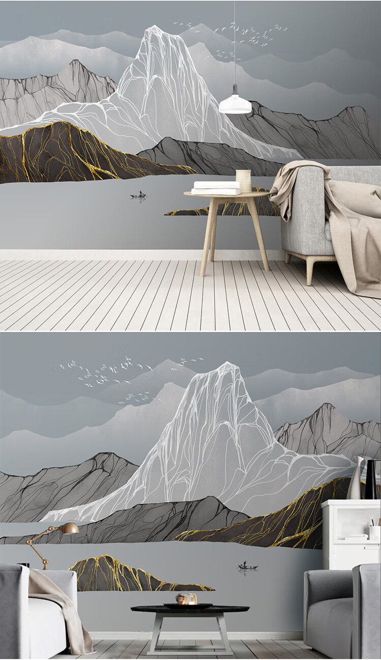 墙布8d轻奢高端抽象墙纸卧室客厅沙发电视背景墙壁纸5d立体浮雕工艺