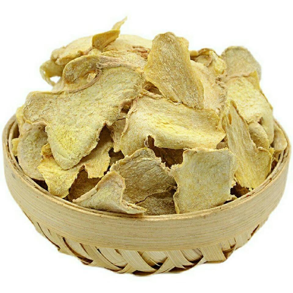 干姜片老姜片泡水茶生姜片纯正食用可姜粉泡脚云南中药材 干姜100克