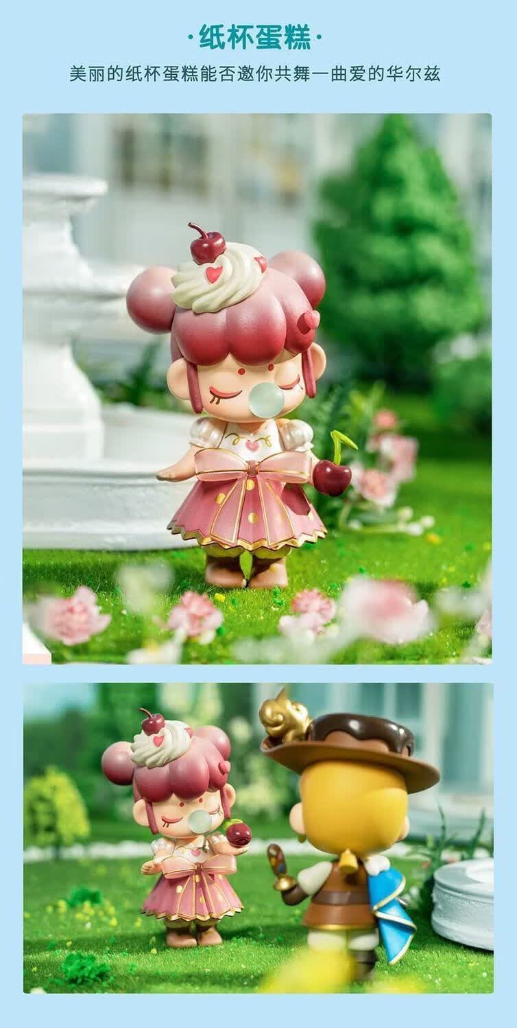 祖国版若来梦境下午茶系列囡茜马卡龙甜品师薄荷冰沙盲盒潮玩下午茶