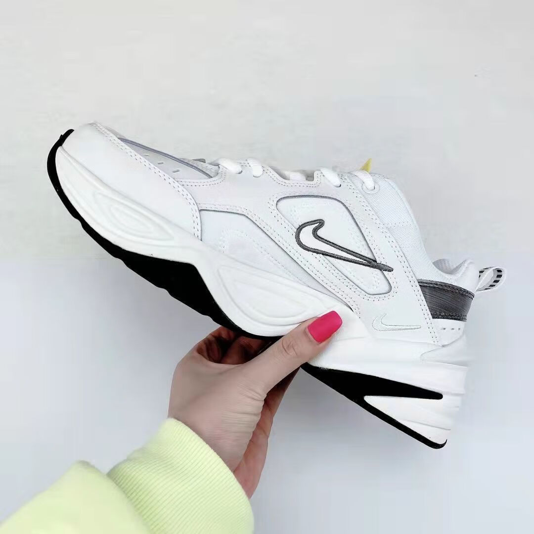 m2k老爹鞋子男女款ins厚底增高百搭运动休闲鞋软底显脚小红书 白色 43