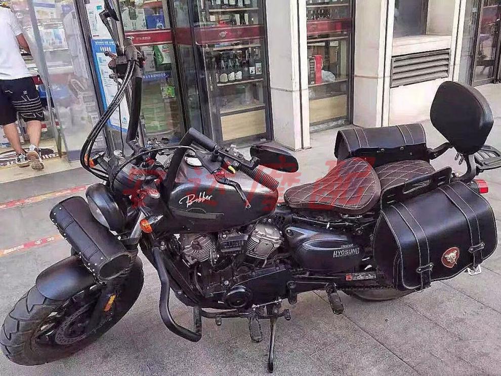 轻骑大韩gv300s改装车把适用于晓星gv300s高把 晓星300 加高手把 30