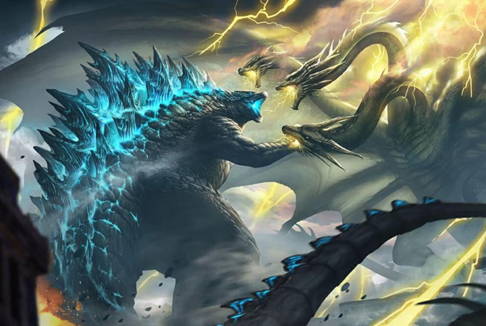 哥斯拉拼图成人木质拼图3005001000片大型儿童一百片玩具哥斯拉21000