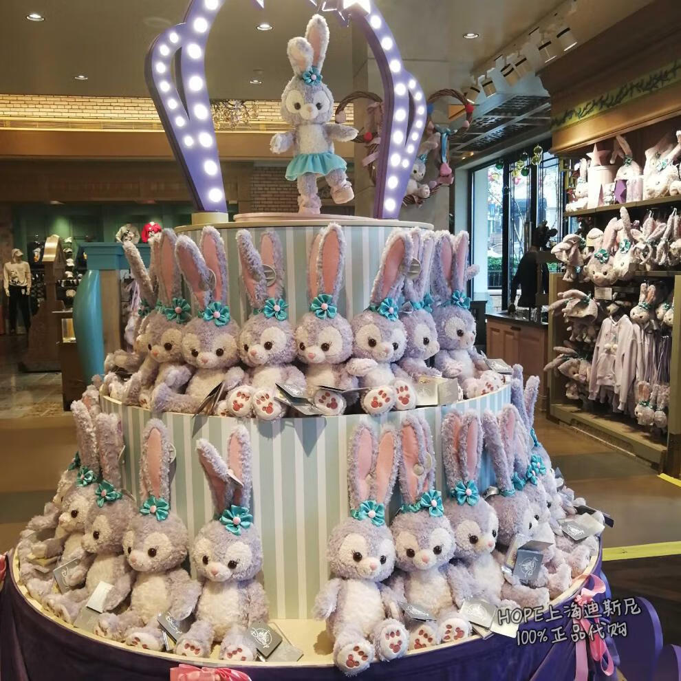 上海迪士尼星黛露睡衣牛仔玩偶公仔大号娃娃玩具生日礼物现货大号