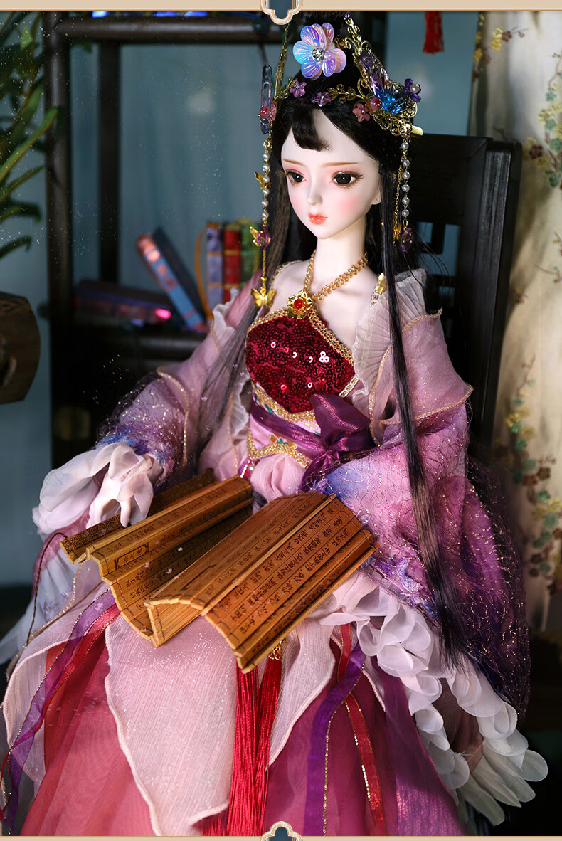 京选优品古装芭比娃娃全套古代彤乐芭比娃娃套装古装三国孙尚香大号60