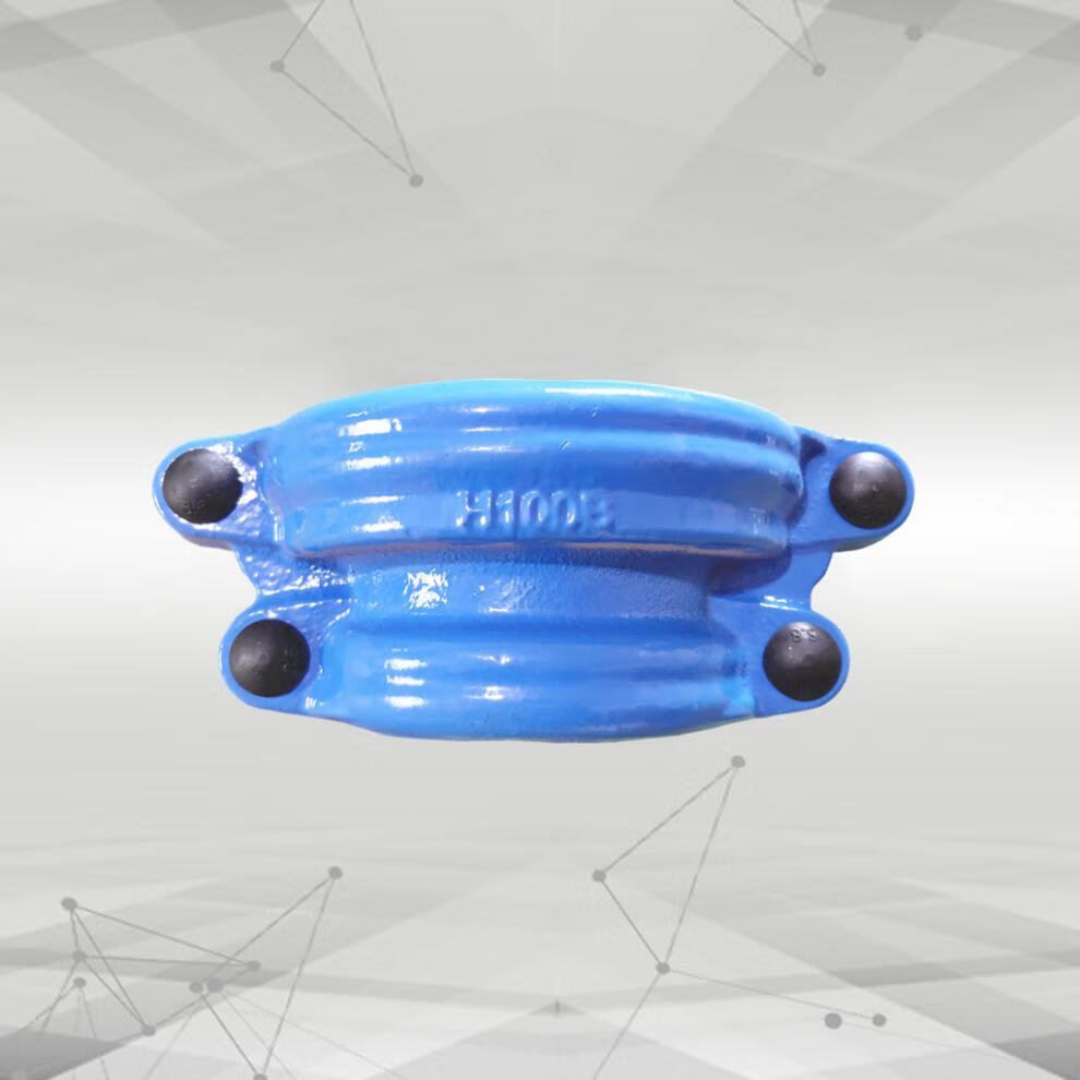 铸铁变径哈夫节大小头堵漏器承插口抢修节pe接头交口卡子抱箍异径dn