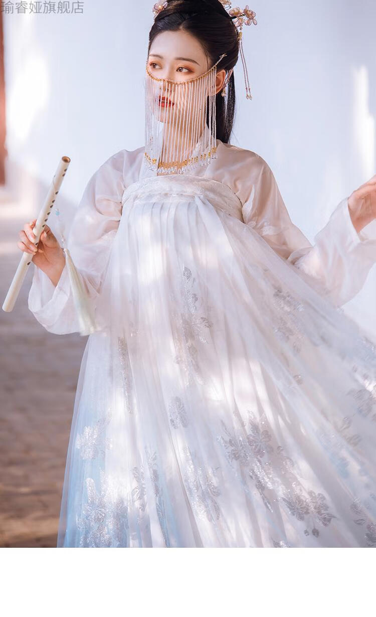 古装女汉服仙女服广袖对襟齐胸襦裙仙气秋冬季中国风夏改良超仙飘逸齐
