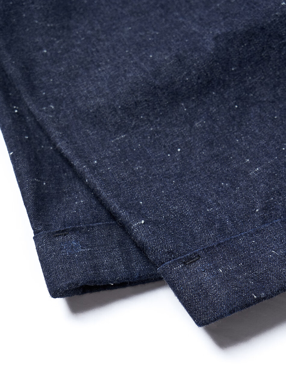 9oz 雪花 牛仔中裤 9oz雪花丹宁蓝 40