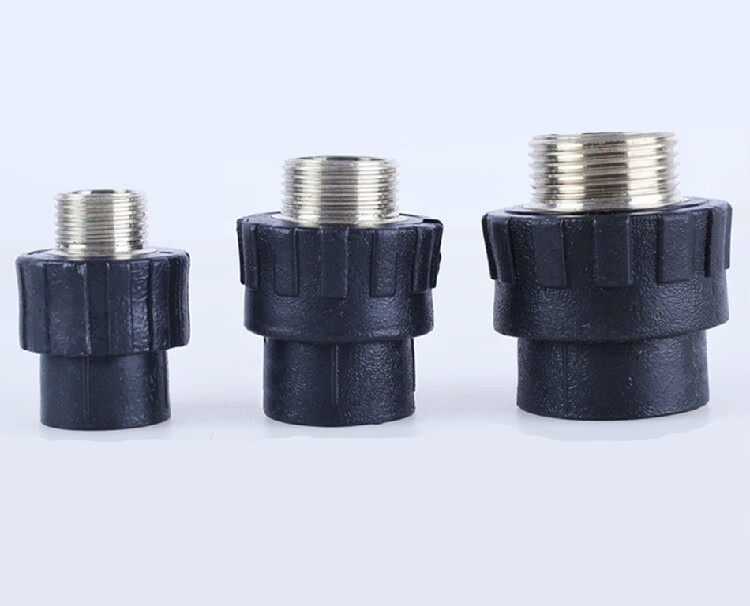 pe外丝直接 20/25/324分6分hdpe100外牙直通pe给水管件pe直接配件定制