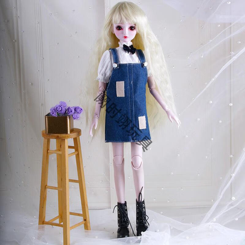 芭比娃娃校服60厘米叶罗丽芭比娃娃衣服jk制服仙子公主连衣裙bjd娃鞋