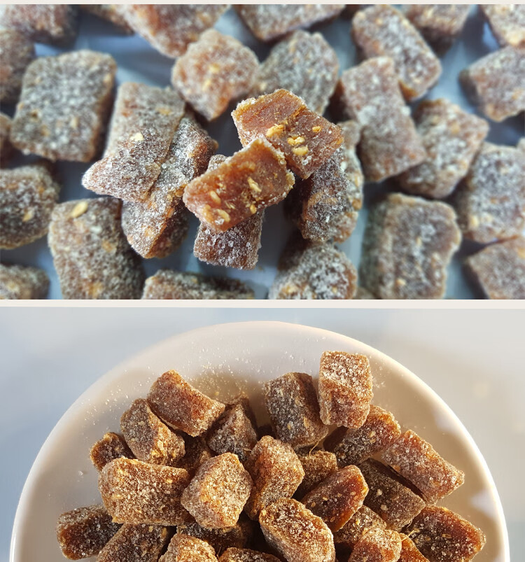 雅迪永情姜糖糖果休闲食品梅州特产姜汁软糖果305g罐