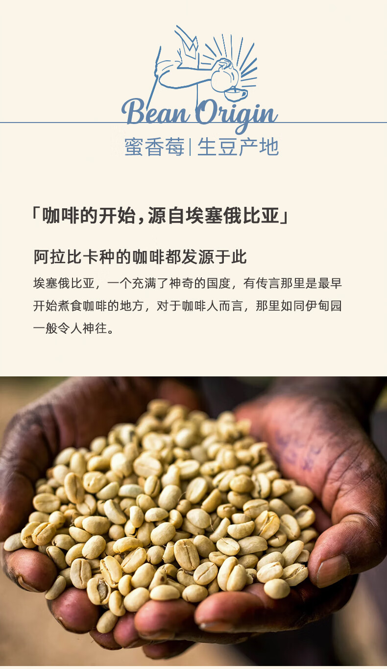 5折soe埃塞西达摩单品意式浓缩咖啡豆李想珈中度烘焙果香冷萃中度烘焙