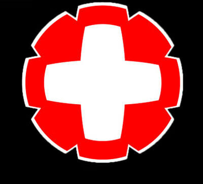 贴纸急救标识贴医院诊所药店救护车药箱pvc贴纸白色小