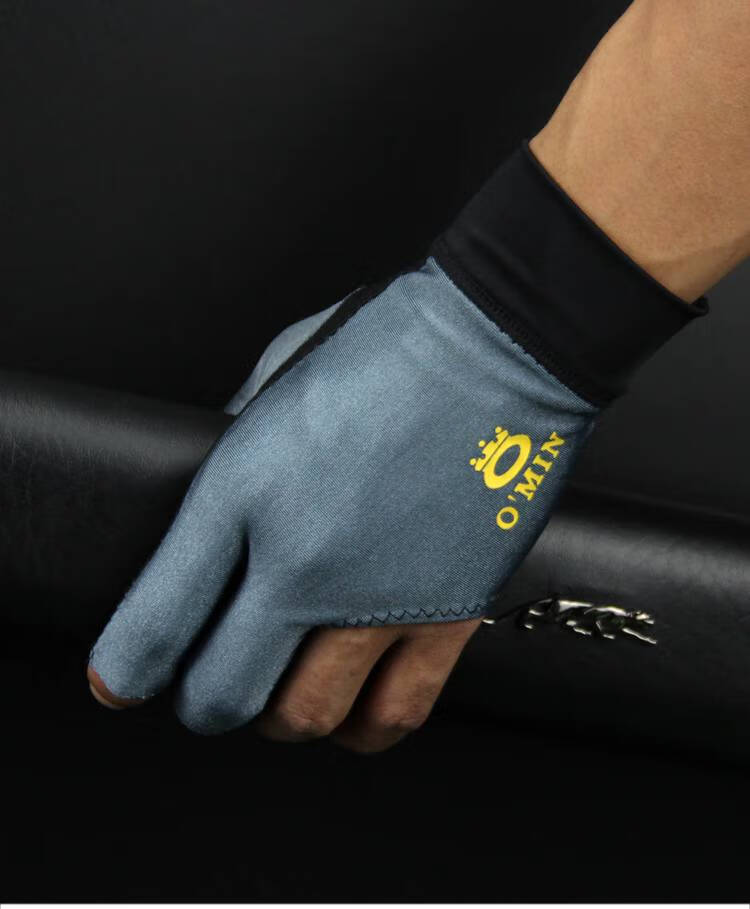 台球手套专业台球用品台球手套露指打台球专用三指桌球手套左奥秘专业