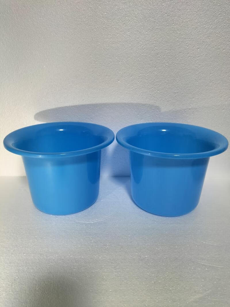 痰盂大号钢化熟胶加厚塑料痰盂老式无盖红蓝色尿桶尿壶坐便器尿盆马桶