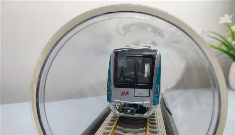 情人节礼物北京地铁模型dk1234567890复八昌平线大兴新机场火车成品