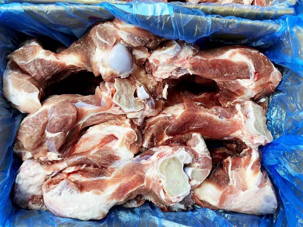 新鲜猪棒骨带肉后腿骨猪筒子骨大骨头汤猪骨头20斤多肉猪棒骨