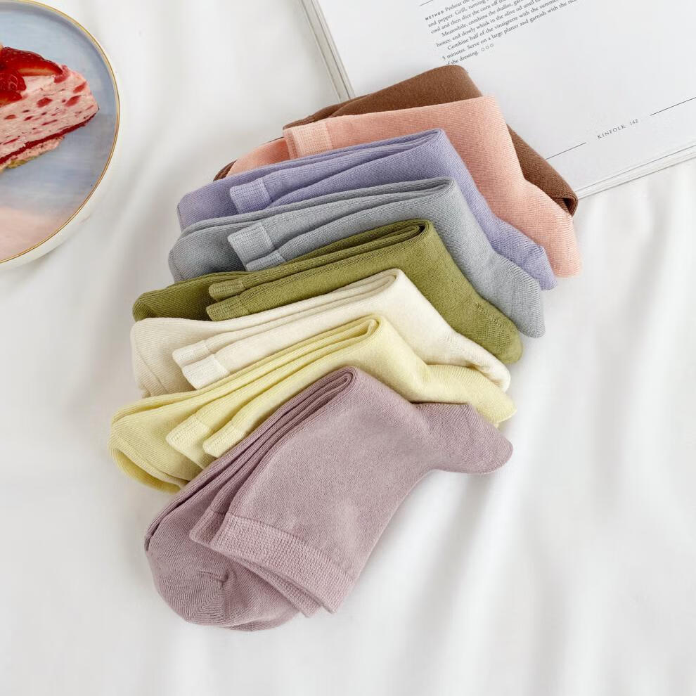 桑蚕丝袜子女真丝品质绢丝柔软透气短春夏季薄款堆堆袜慕凡妮 黑色