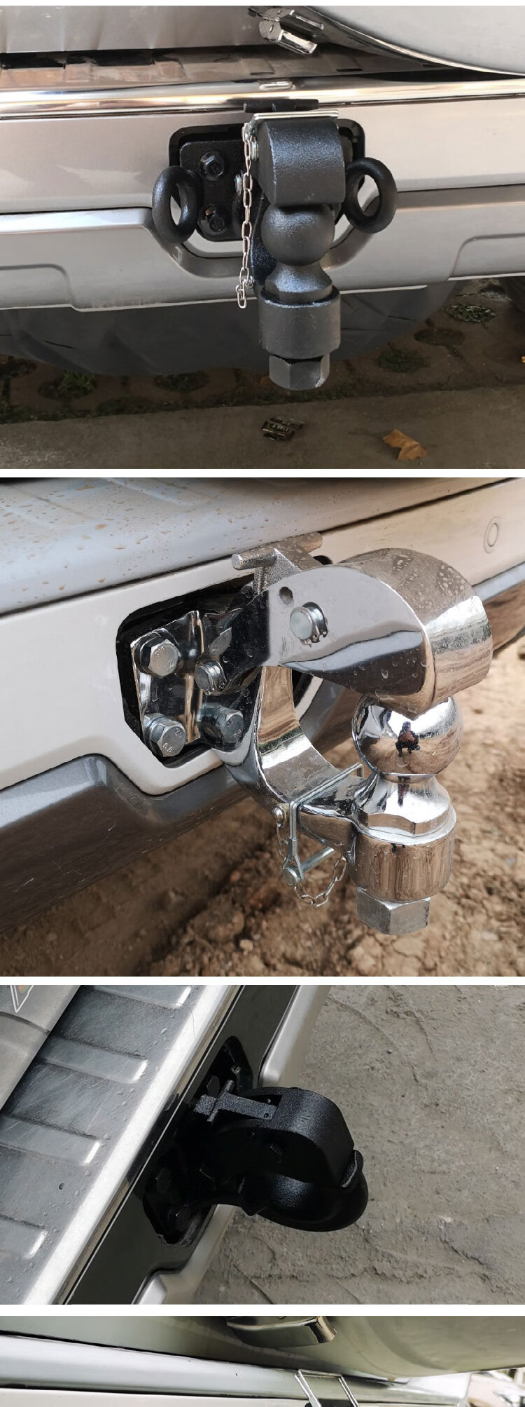 适用于适用于2022款哈弗h9拖车钩15-h9 哈佛不锈钢钩牵引拖勾防追尾