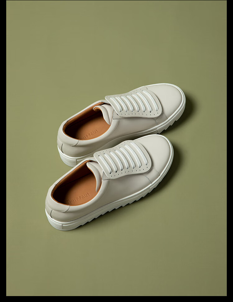 品牌: 特吕弗(truffaut) 商品名称:truffaut纯皮厚底小白鞋皮面2020