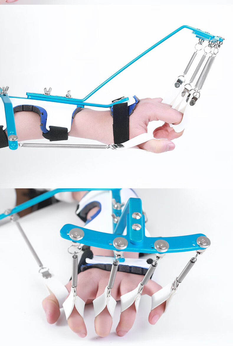 汁寒磐康复训练器材手指灵活锻炼器握力器中风偏瘫手部力量弹簧架分