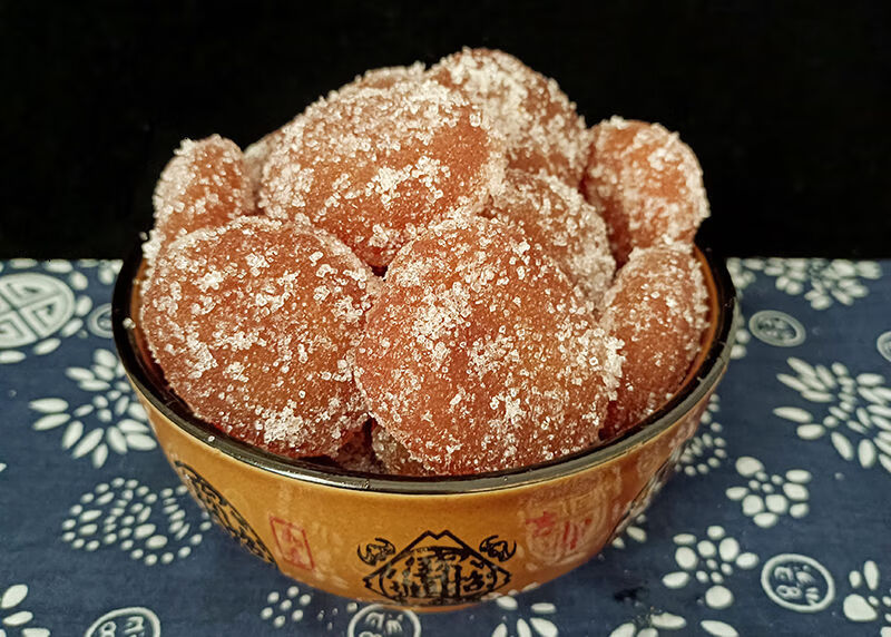 河南老式果子蜜三刀羊角蜜混装多种口味7080怀旧食品 白羊角蜜 1斤