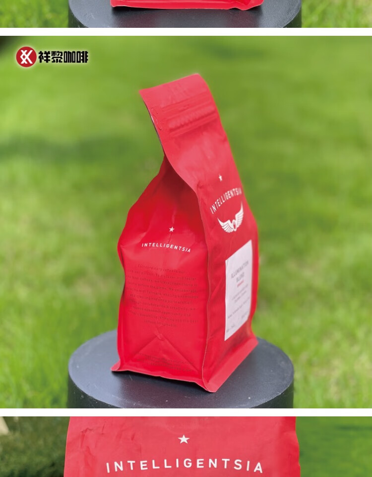 美国知识分子intelligentsia光彩综合有机咖啡豆340g现货格力高 340g