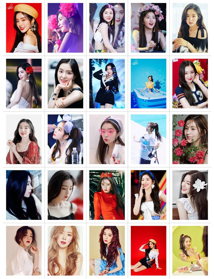 裴珠泫小卡100张不重复周边3寸写真拍立得钱包照100张lomo