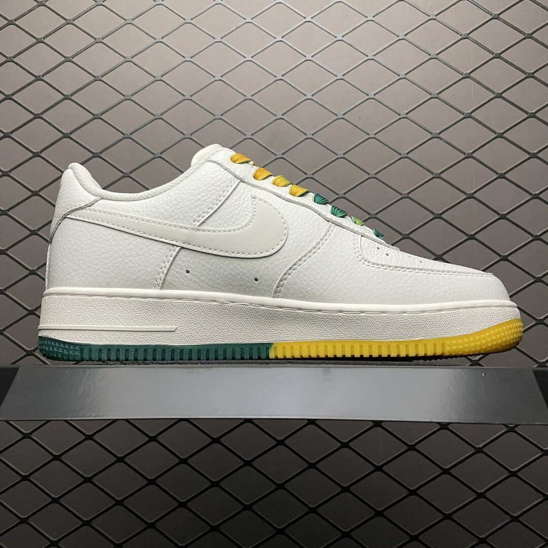 nbaxaf1low空军一号联名低帮头层皮轻便磨运动板鞋爵士渐变36