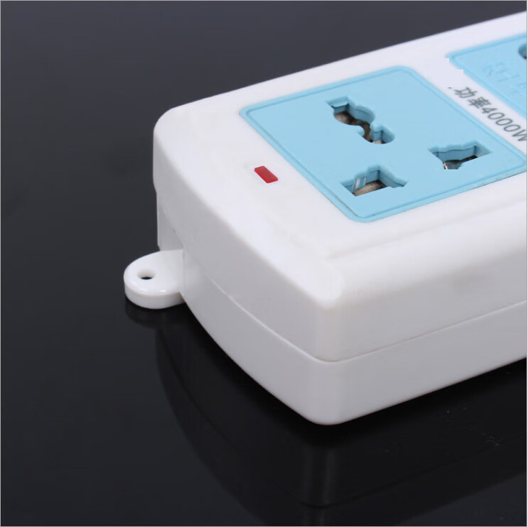 三角特殊插头圆孔插座大孔圆孔大功率接线板插排大插头插座 【转换器