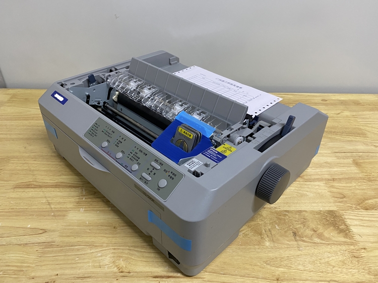 爱普生lq590k595k针式票据出库发送货单销售清单地磅单高速打印机 lq