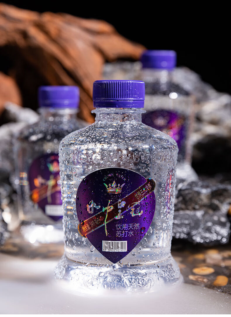 火山鸣泉苏打水克东苏打水 349ml*24瓶整箱 水中皇冠苏打水五大连池