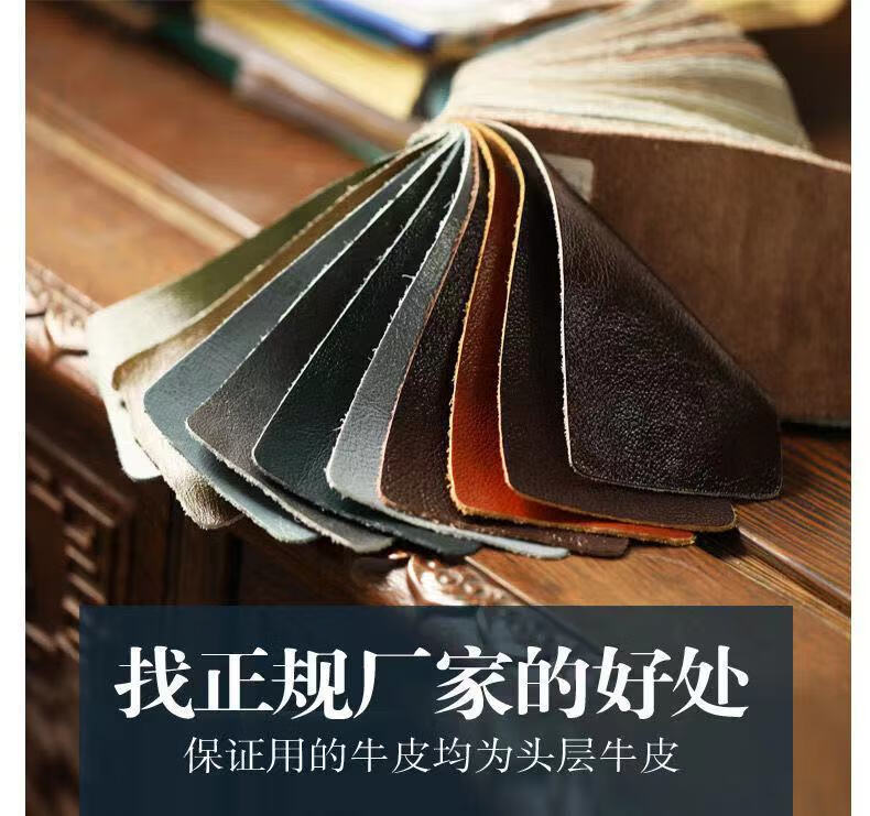 双面牛皮汽车靠垫沙发方形枕办公室午睡牛皮手枕带芯爱马仕橙4545cm