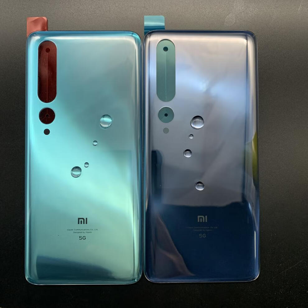 适用小米10s原装玻璃后盖米10纪念版纯原外壳拆机后壳米10电池盖小米