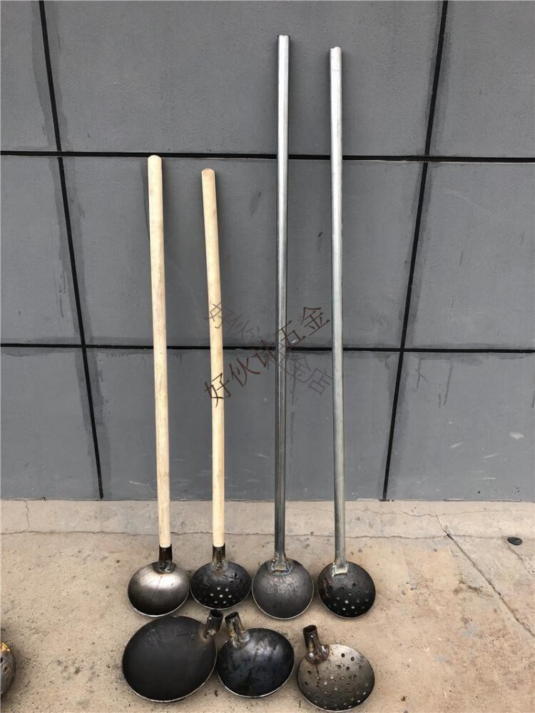 联能下水道捞渣勺掏污水井清淤泥化粪池清掏工具清理手动挖井土神器