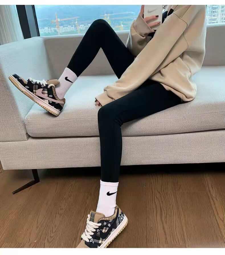 nike耐克标运动袜官方舰同款5双礼盒装aj袜子冬季鲨鱼裤男女ins百搭