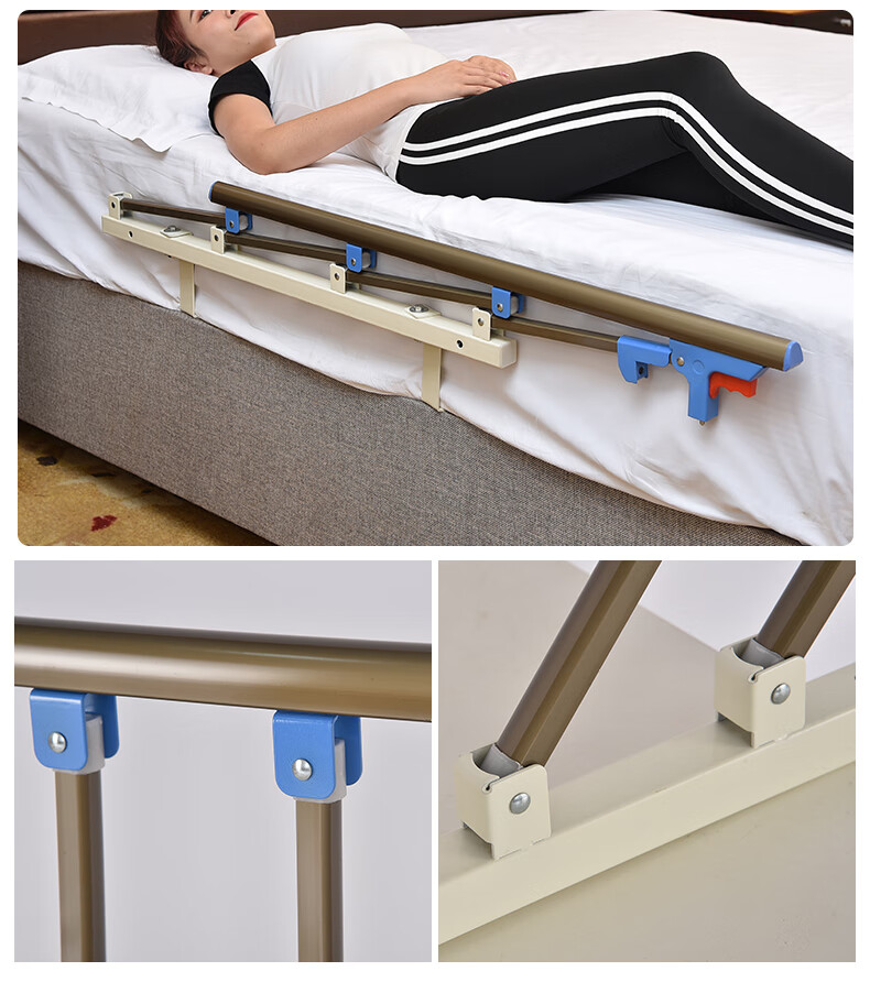 床护栏 床边护栏老人床挡板可折叠儿童防掉防摔床围栏病床2米1.