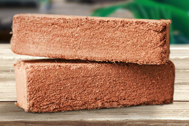 椰砖营养土养花多肉绿植种菜土通用型椰糠椰土浩驰1块650克泡发8升