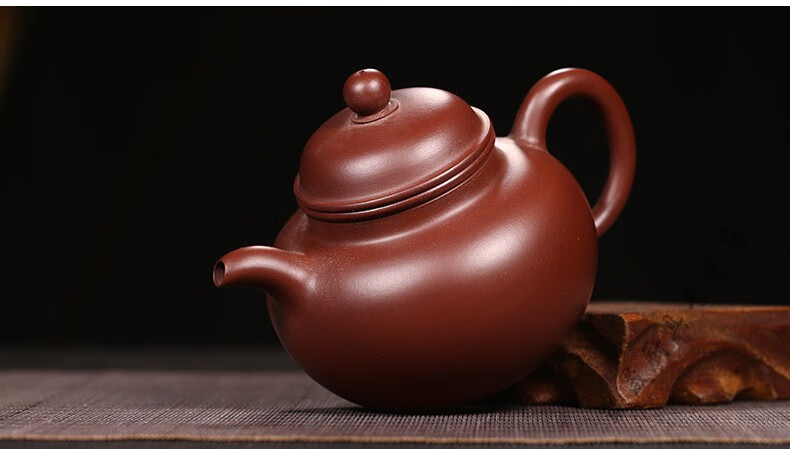 紫沙壶小茶壶 宜兴紫砂壶西施石瓢捡漏名家手工紫泥泡茶壶功夫茶具家