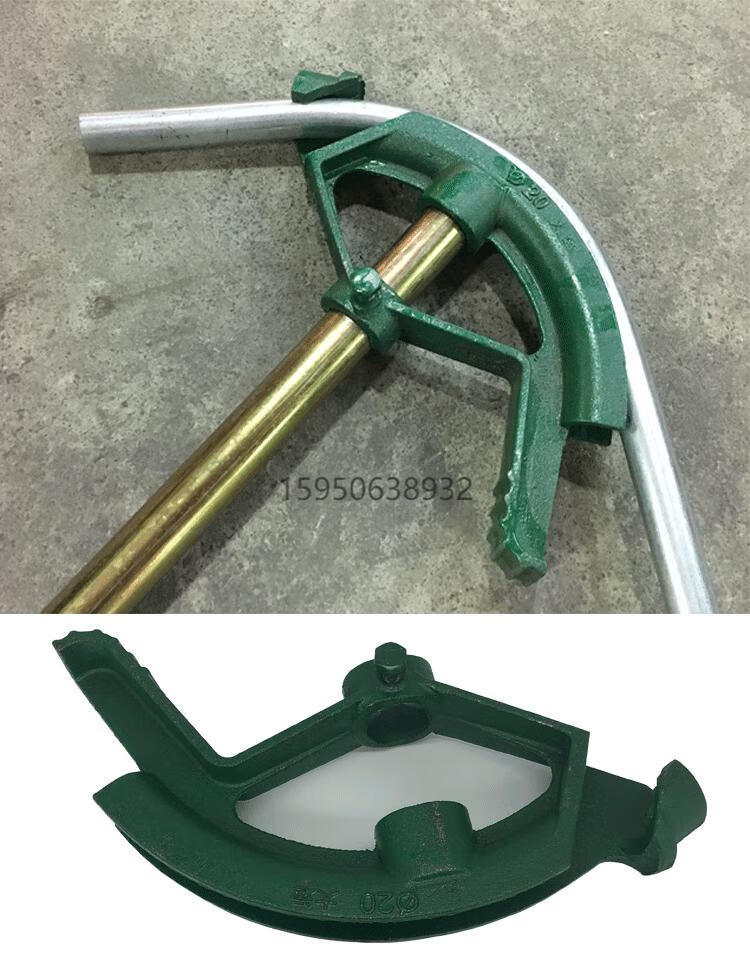 kbgjdg镀锌电线管pvc管Φ20弯管器脚踏手动弯管器重型12寸无杆3538