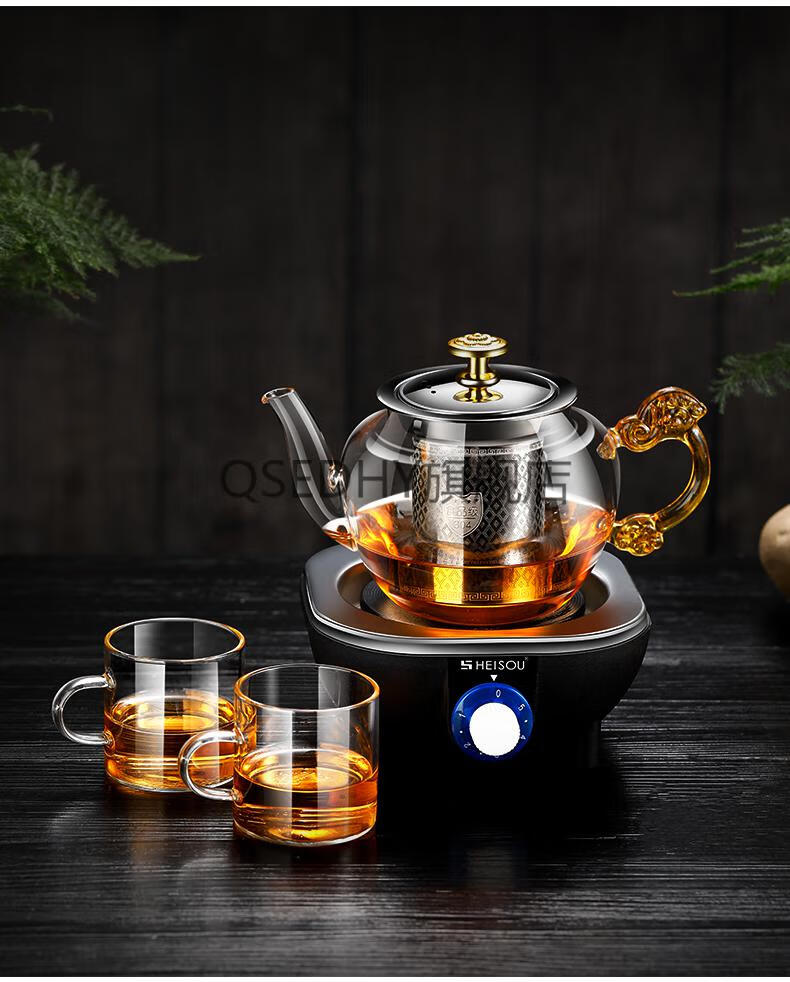 甘肃罐罐茶具烤茶罐西北定西罐罐茶煮茶器玻璃全套甘肃天水熬茶电茶炉