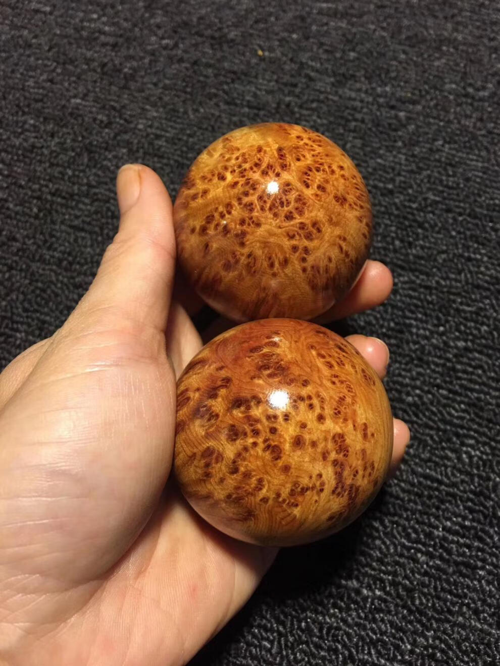 微惠华太行崖柏手球崖柏球手转球崖柏木球手玩球按摩球崖柏精雕45核桃