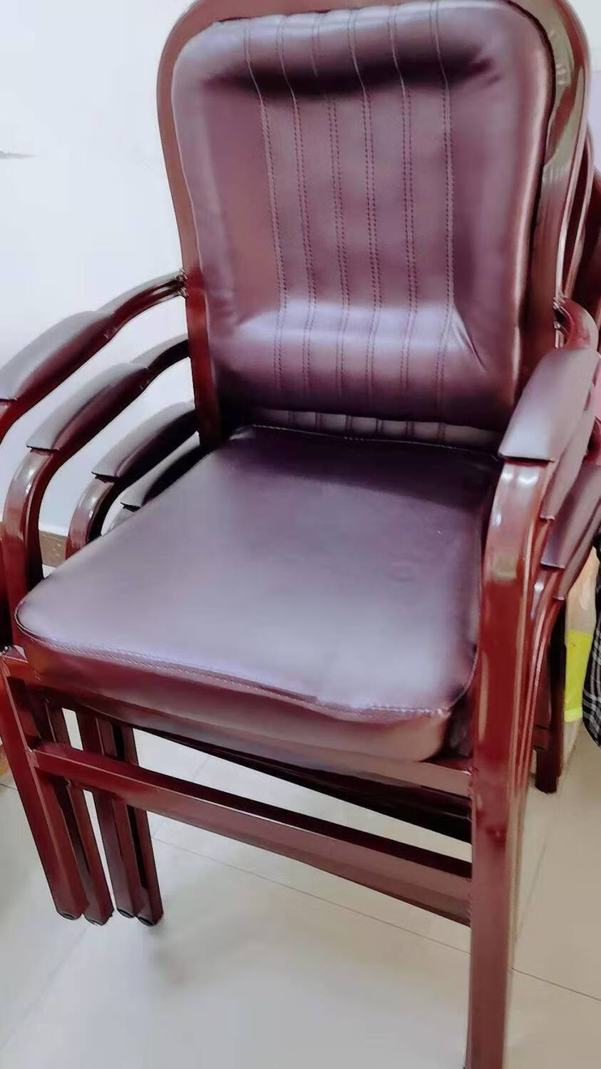 小米木业麻雀麻将机专用椅子家用靠背椅电脑办公椅棋牌室带扶手麻将椅
